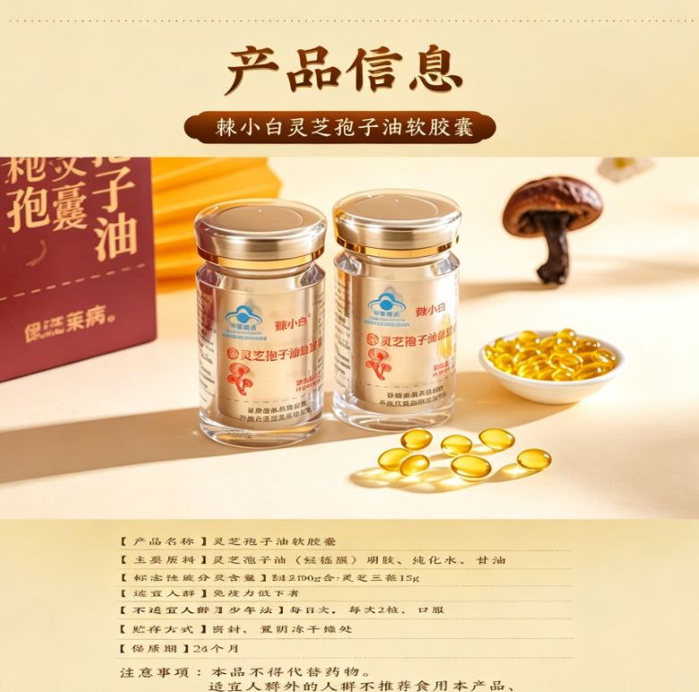 2026 灵芝孢子油品牌甄选：中老年自用款十大实力品牌盘点